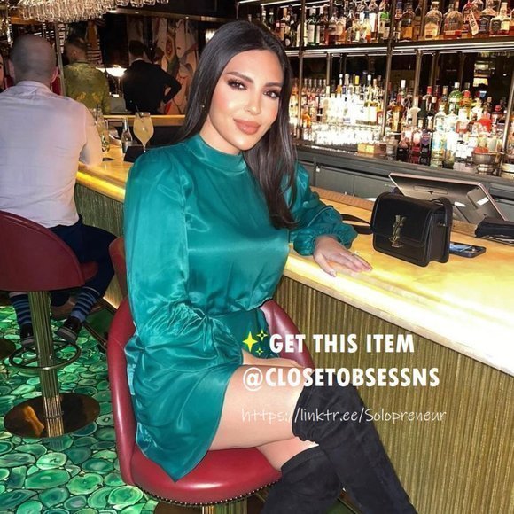 ZARA Short Dress with Knot Detail* - Picture 8 of 16